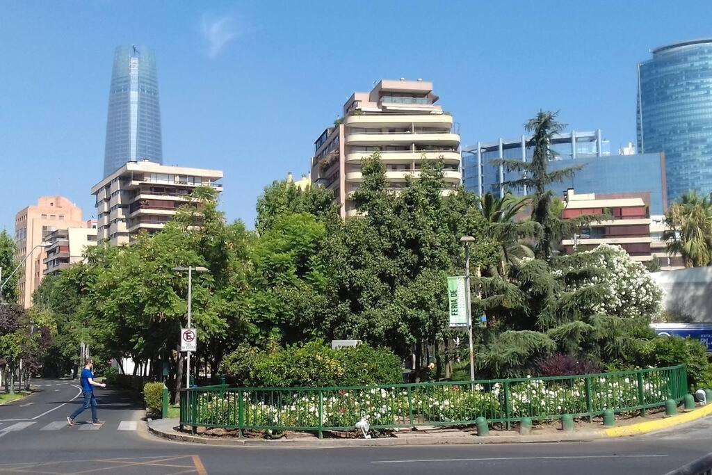 Apartamento Jardin Privado Familias Y Trabajo